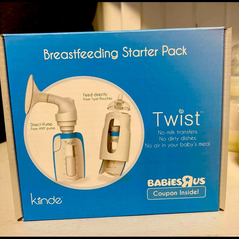 Kiinde Twist Breastfeeding starter kit.  New